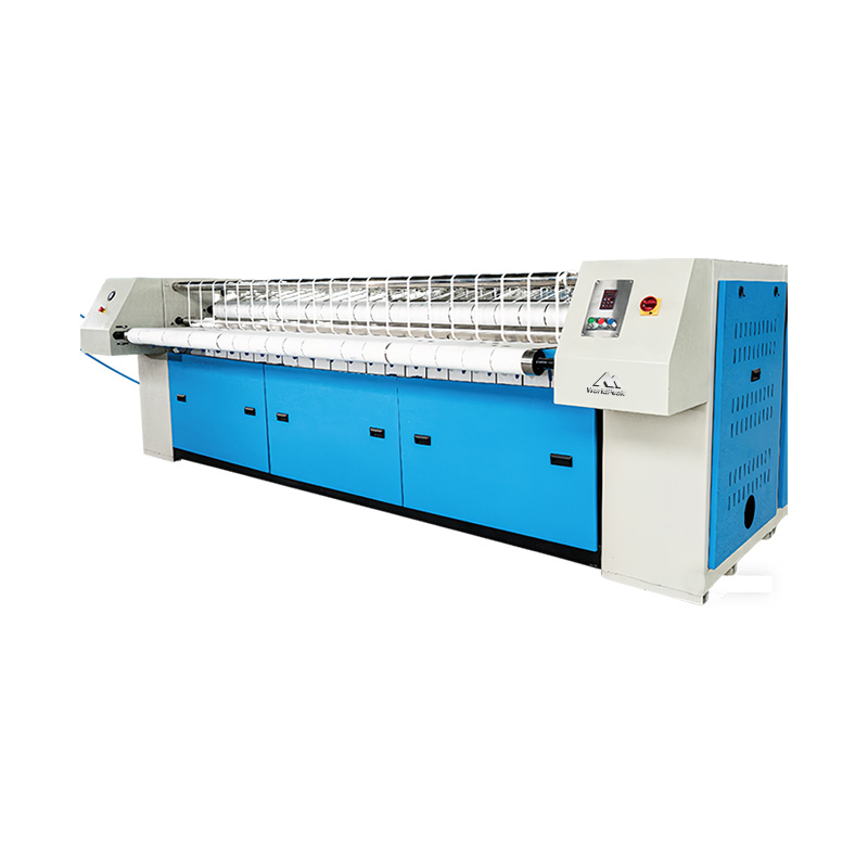 Machine à repasser à rouleaux multiples pour linge plat en lin