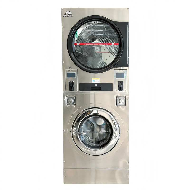 Lave-linge/sèche-linge superposé à pièces